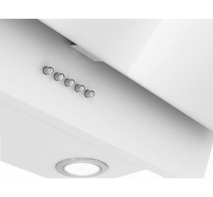 Вытяжка Elikor Сапфир 60П-430-К3Д белый/белое.стекло