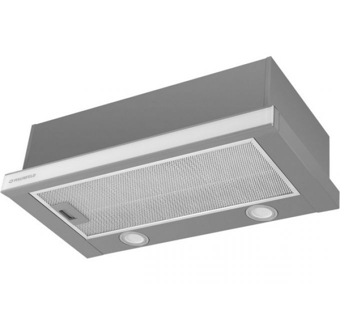 Вытяжка MAUNFELD VSQ 60 нержавеющая сталь/белое стекло