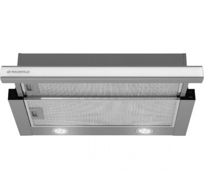Вытяжка MAUNFELD VSQ 60 нержавеющая сталь/белое стекло