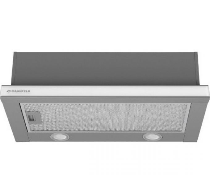 Вытяжка MAUNFELD VSQ 60 нержавеющая сталь/белое стекло
