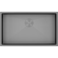 Мойка Paulmark Next 74 uni PM217444-MG, матовый серый