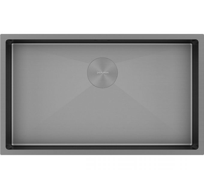 Мойка Paulmark Next 74 uni PM217444-MG, матовый серый
