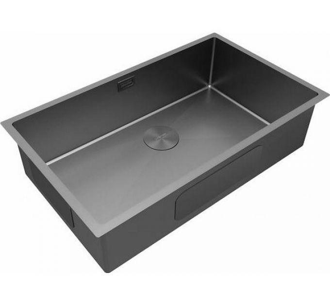 Мойка Paulmark Next 74 uni PM217444-MG, матовый серый