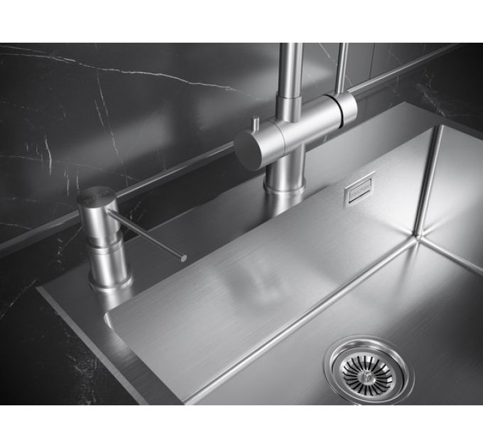 Мойка Paulmark Kroner-edge 59 PM775951-BS, брашированная нерж. сталь