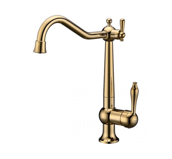 Смеситель Paulmark Retro Re213226-G, золото