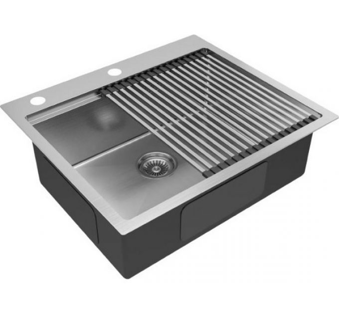 Мойка Paulmark Kroner-pro 59 PM705951-BS, брашированная нерж. сталь