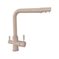 Смеситель Gamma Stone GS-015 песочный 302