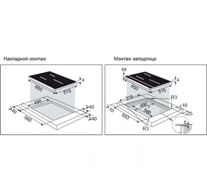 Варочная панель De Dietrich DPI4320BT индукционная