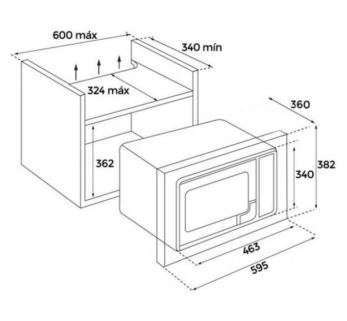 СВЧ-печь Teka MWE 207 FI STAINLESS STELL (40581117)