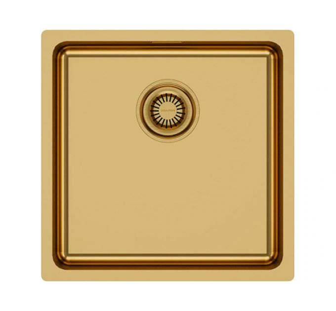 Мойка Paulmark Vista 44 PM304444-BG, брашированное золото