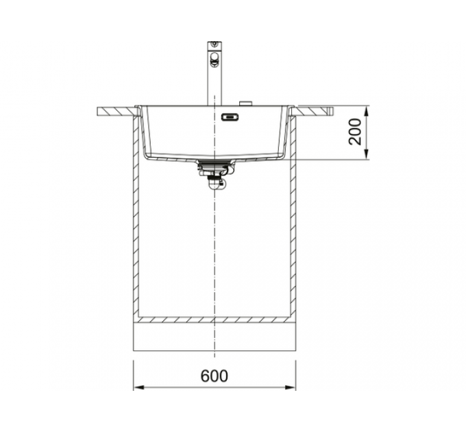 Мойка Franke MRG 610-54 FTL, черный матовый, вент-автомат (114.0696.194)