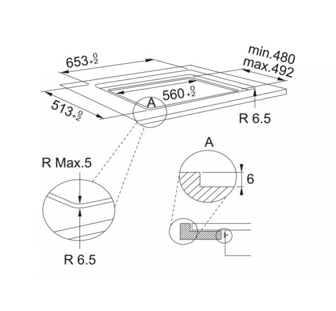 Варочная панель Franke FMY 658 I FP BK (108.0613.587) индукционная