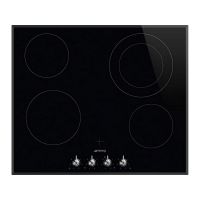 Варочная панель SMEG SE364ETBM электрическая