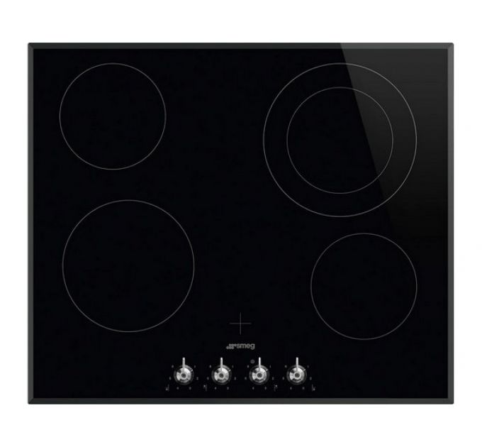 Варочная панель SMEG SE364ETBM электрическая