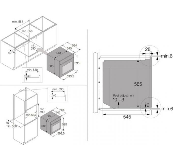 Духовой шкаф ASKO OTP56BGH