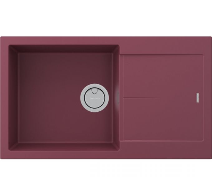 Мойка Paulmark Extensio 86 PM988650-ME, merlot