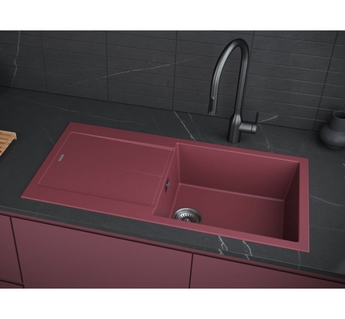 Мойка Paulmark Extensio 99 PM989950-ME, merlot