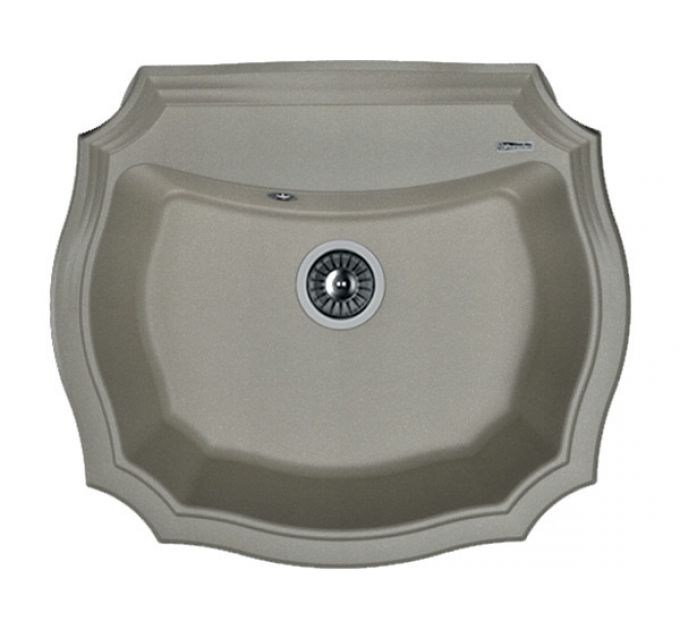 Мойка Florentina Эмилия 640 серый шелк