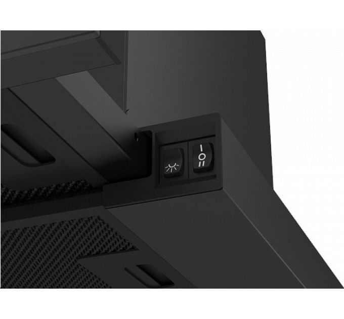 Вытяжка Elikor Slide Glass 60П-1000 черный/черный