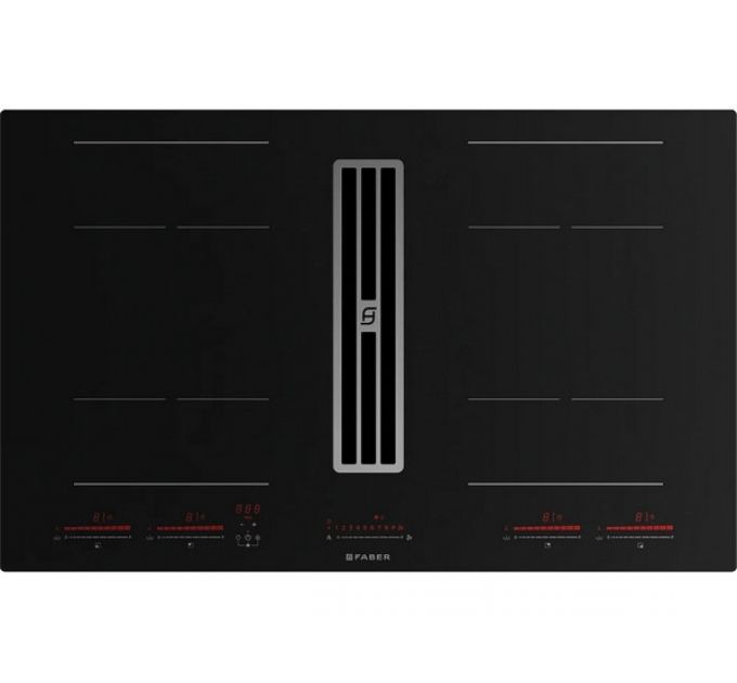Варочная панель Faber GALILEO BOLD F830 (340.0708.971) индукционная с вытяжкой