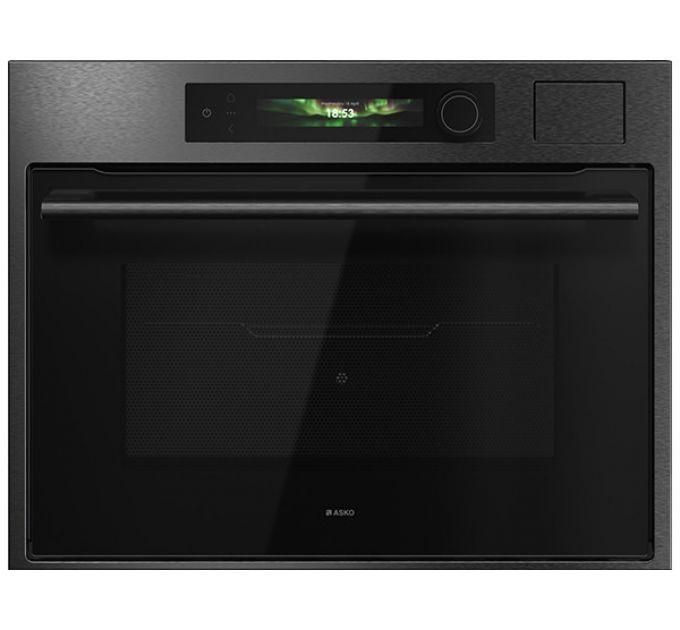 Духовой шкаф ASKO OCSM64BSH компактный c паром и СВЧ