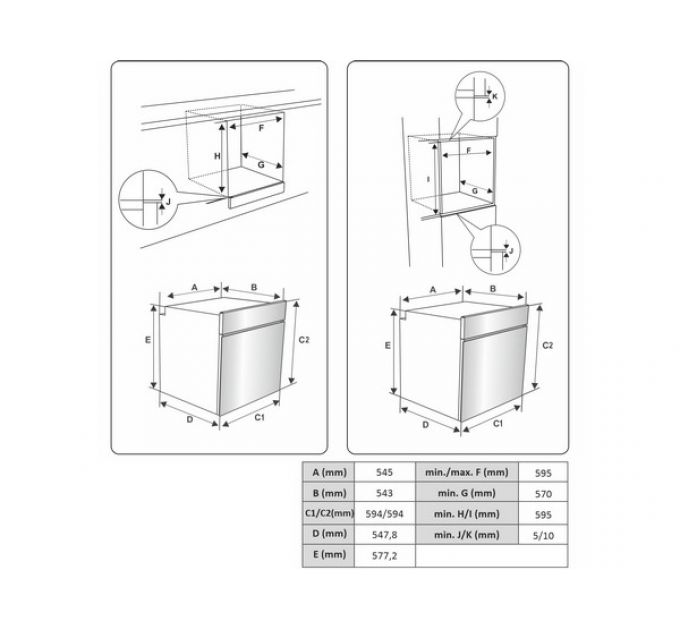 Духовой шкаф EXITEQ EXO-105 black