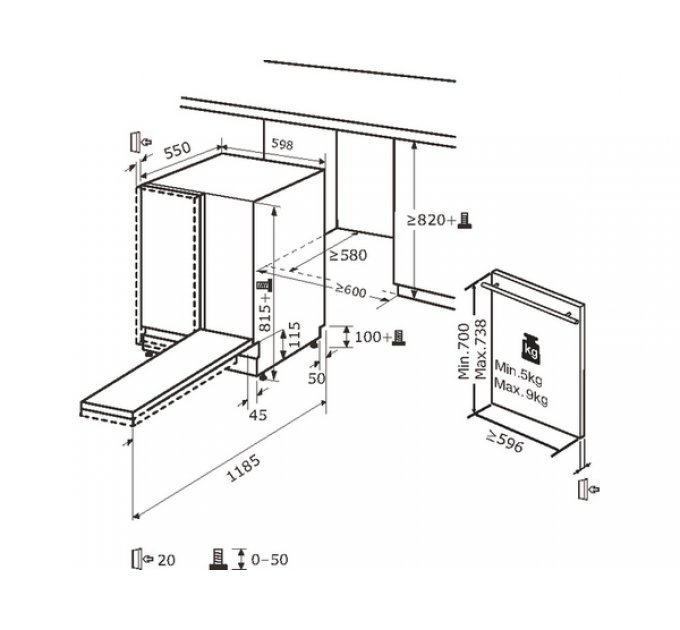 Посудомоечная машина Kuppersberg GIM 6097