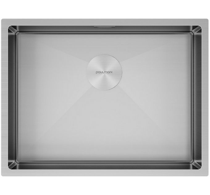 Мойка Paulmark Next 58 uni PM215844-BS, брашированная нерж.сталь
