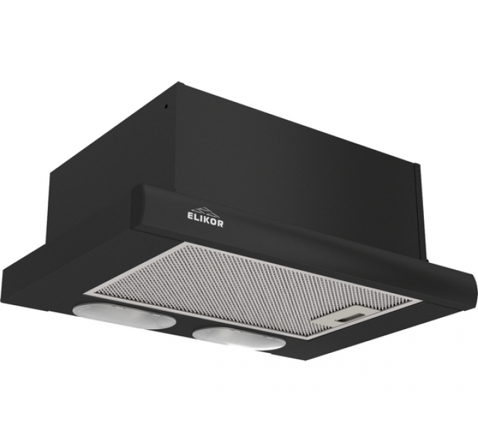 Вытяжка Elikor Интегра 45П-400-В2Л черн/черн