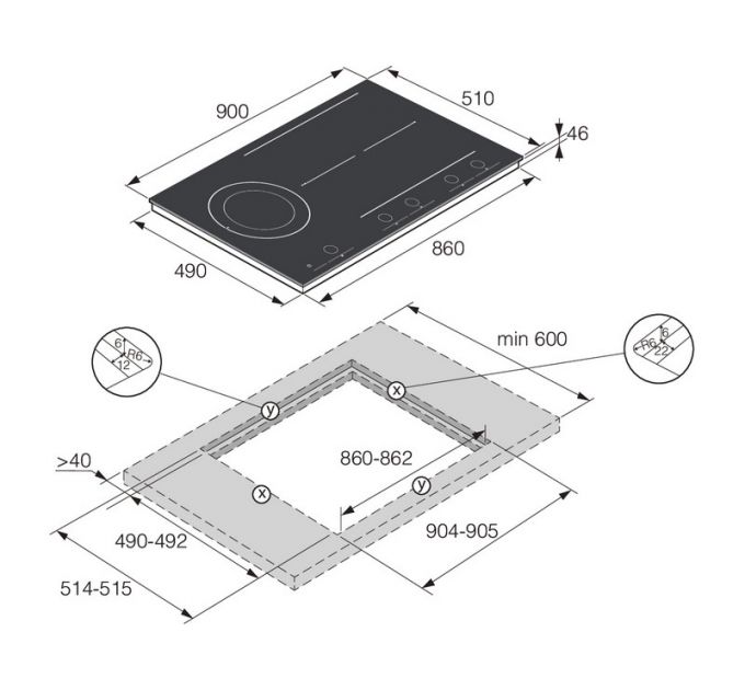 Варочная панель ASKO HID925MFC индукционная