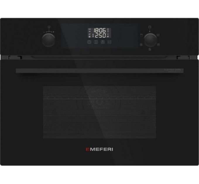 Духовой шкаф MEFERI MEO607BK MICROWAVE компактный с СВЧ
