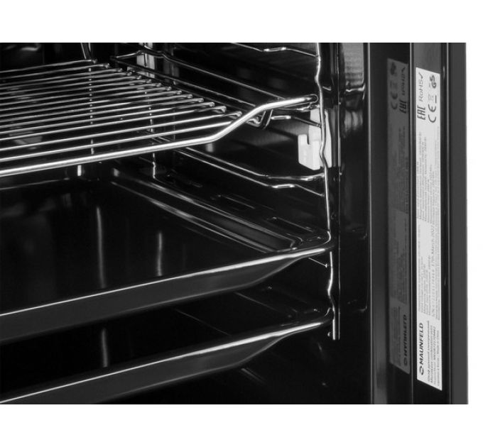 Духовой шкаф MAUNFELD MEOR7217SMB с СВЧ