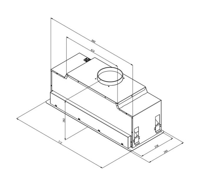Вытяжка Kuppersbusch DEL 8550.0 W
