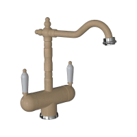 Смеситель Florentina Ария бежевый