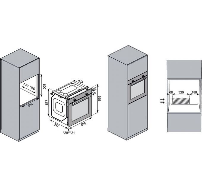Духовой шкаф Kuppersberg HO 608 B