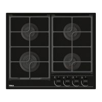 Варочная панель Teka GBC 64100 KBN BLACK (112580037) газовая