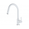 Смеситель Franke Lina с выдвижным шлангом, белый (115.0626.081)