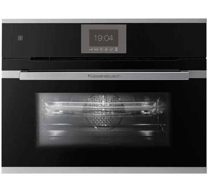 Духовой шкаф Kuppersbusch CBM 6550.0 S1 компактный с СВЧ