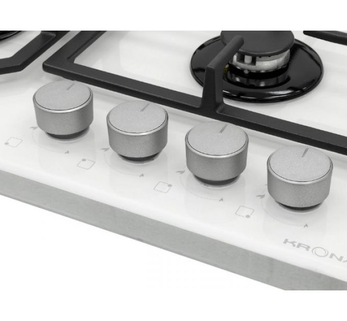 Варочная панель KRONA NEBEL 60 WH W газовая