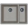Мойка Florentina Вега 335/160 серый шелк