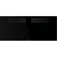 Варочная панель Kuppersbusch KMI 12850.0 SR-E Black Velvet индукционная с вытяжкой