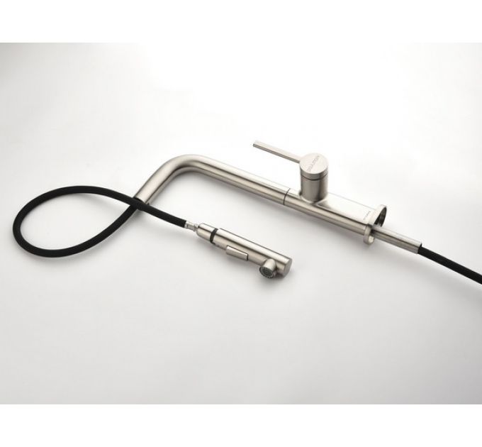 Смеситель Paulmark Neo Ne214419-BS (NI), брашированная сталь (никель)