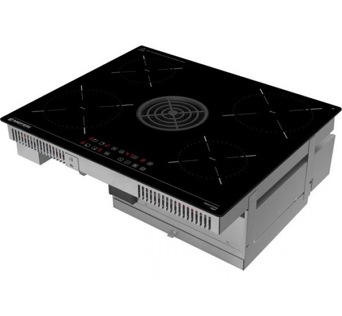Варочная панель MEFERI XSMART60BK POWER индукционная с вытяжкой