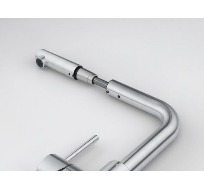 Смеситель Franke Smart Glenda с выдвижным шлангом, нерж. сталь (115.0706.986)