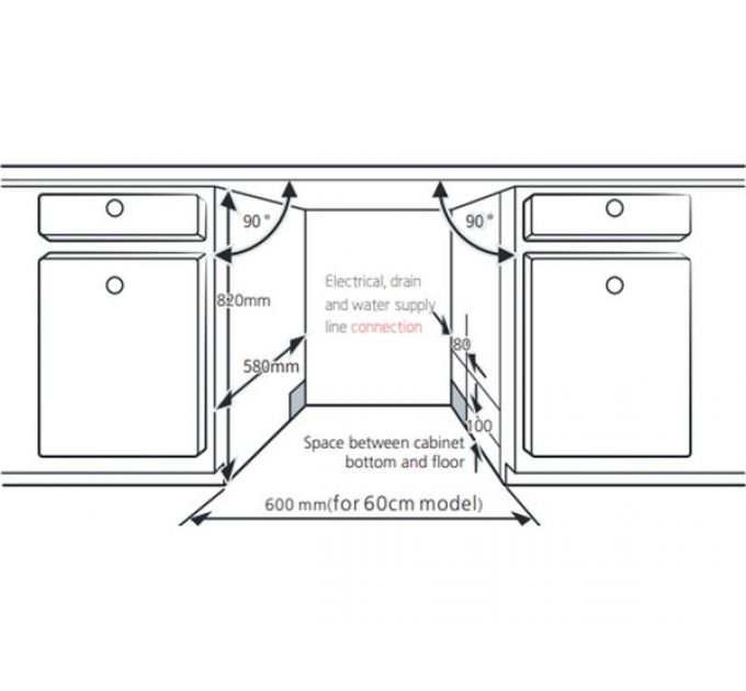 Посудомоечная машина De Dietrich DBJ434DQA