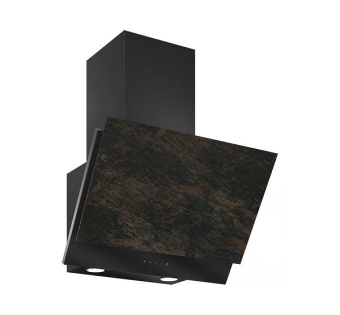 Вытяжка Elikor Рубин Ceramics S4 90П-700-Э4Д антрацит/бронзовый травертин