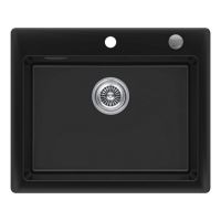Мойка Kuchenstern TOPKERAM 60 керамический черный