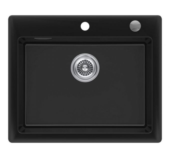 Мойка Kuchenstern TOPKERAM 60 керамический черный