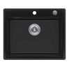 Мойка Kuchenstern TOPKERAM 60 керамический черный