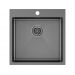Мойка Paulmark Kroner 51 PM215151-GM, вороненая сталь